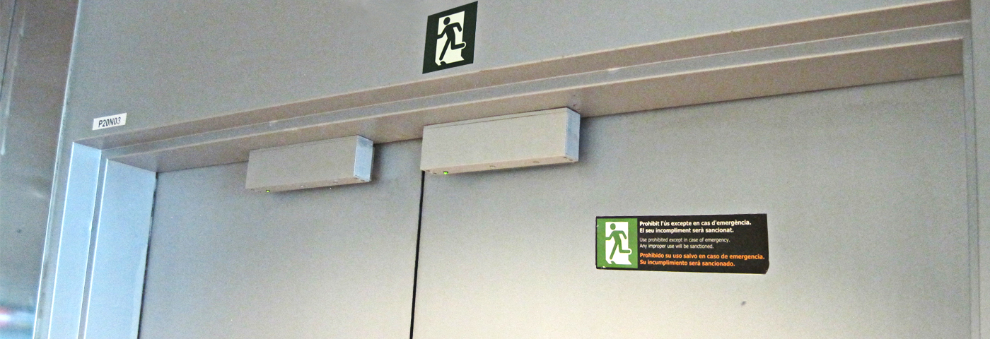 Photoluminescent Signs at International Airport